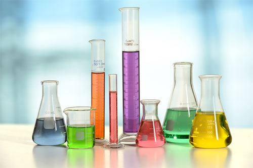 Muestra de material de laboratorio