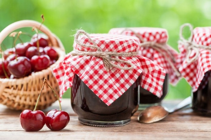 tarros de cristal para mermeladas caseras
