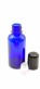 FRASCO ROLL-ON 30ML AZUL DIN18 BOLA VIDRIO O ACERO INOXIDABLE