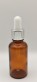 FRASCO CUENTAGOTAS 30ML ÁMBAR DIN 18 T/ORO O PLATA