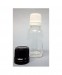 FRASCO ROSCA 10ML TRANSPARENTE DIN 18 T/ NEGRA O BLANCA GOTEADORA