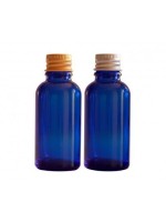 FRASCO ROSCA 10ML AZUL DIN18 T/ ORO,PLATA O NEGRA