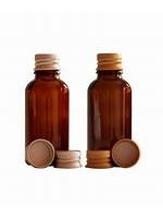 FRASCO ROSCA 10ML ÀMBAR DIN 18 T/ORO,PLATA O NEGRA