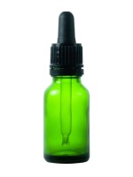 FRASCO CUENTAGOTAS 10ML VERDE DIN 18 T/NEGRA 