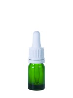 FRASCO CUENTAGOTAS 5ML VERDE DIN 18 T/BLANCA