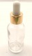FRASCO CUENTAGOTAS 10ML TRANSPARENTE T/ORO O PLATA