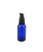 FRASCO 100ML AZUL BOMBA CREMA DIN 18