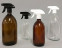 FRASCO PISTOLA 60ML PILFER 28 ÁMBAR O TRANSPARENTE