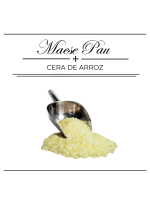 CERA DE ARROZ NATURAL