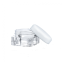 TARRO 10ML TRANSPARENTE T/BLANCA.